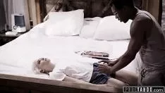 Play The young innocent blonde penetrated by a gifted black man