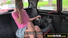 Play British Blonde Coed Fooled by Older Cab Driver's Kinky Advances