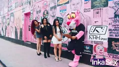 Play Street Casting: Latina Panther Trades Candy for Porn and a Threesome